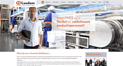 Desktop Screenshot of laudam.nl